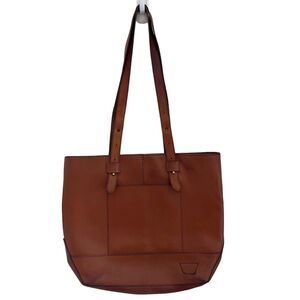III BeCa by Joy Gryson Tote Bag Shoulder Purse Brown Leather Travel